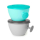 Miska / talerzyk dla dzieci Skip Hop Zestaw misek Easy-Grab Grey/Soft Teal